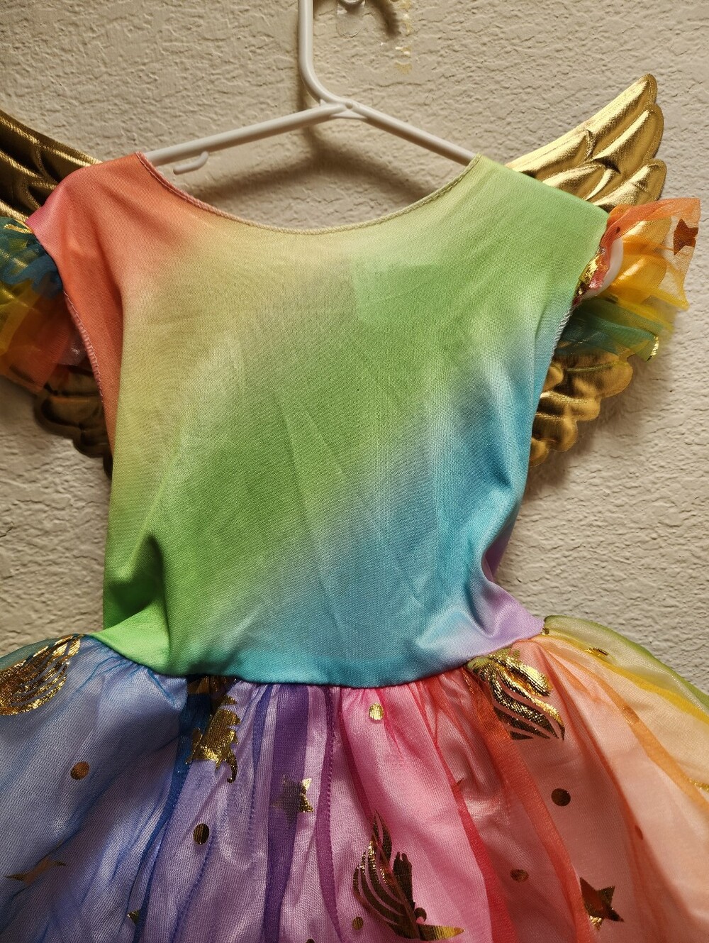 Girls Unicorn Pegasus Costume 4-5t - Picture 2 of 7